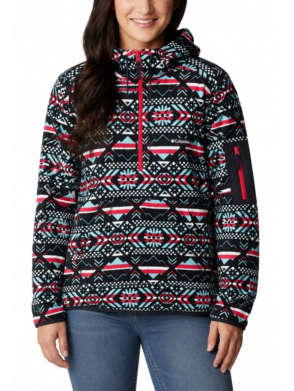 Columbia Woman Sweater Weather Hoodies Pullover XXL VIBRANT COLORS